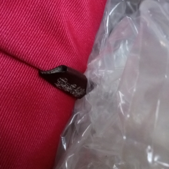 NEW - COACH 3pc Matching Large Red Metallic Tote, Wallet, and Wristlet Set - Picture 9 of 16